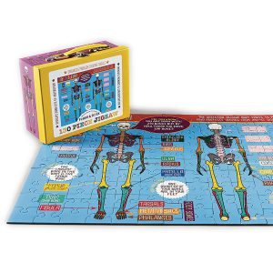 Attache Case Puzzle - Skeleton | Floss & Rock | Unique Gifts | Oscar & B | United Kingdom