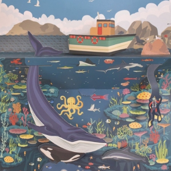 Deep Blue Seascape | Clockwork Soldier | Unique Gifts | Oscar & B | UK