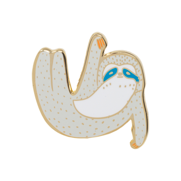 Sloth Enamel Pin | Acorn & Will | Unique Gifts | Oscar & B | UK