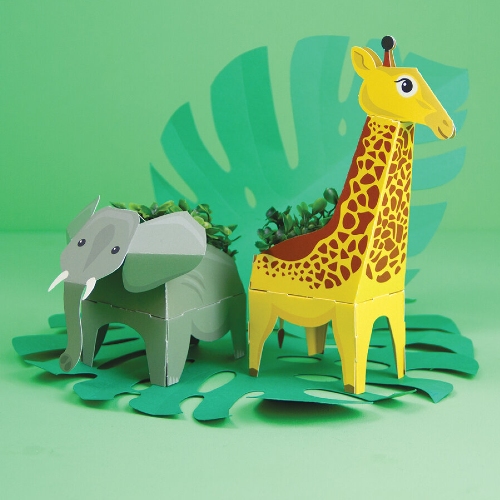 Create your own Jungle Plant Pals | Clockwork Soldier | Unique Gifts | Oscar & B | UK