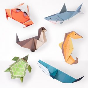 Create your own Giant Ocean Origami | Clockwork Soldier | Unique Gifts | Oscar & B | UK