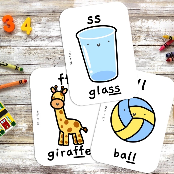 Phonic Sounds Flash cards | Fili & Flora | Unique Gifts | Oscar & B | United Kingdom