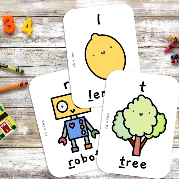 Phonic Sounds Flash cards | Fili & Flora | Unique Gifts | Oscar & B | United Kingdom