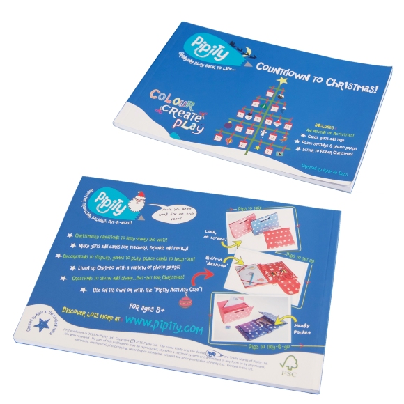 Countdown to Christmas Activity Book | Pipity | Oscar & B | United Kingdom