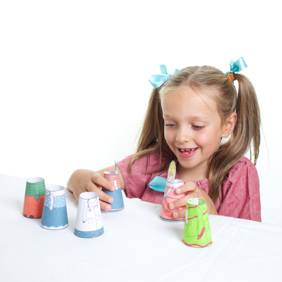 Dress-Up Dolls Activity Book | Pipity | Oscar & B | United Kingdom