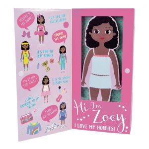 Magnetic Dress-Up Doll - Zoey | Floss & Rock | Unique Gifts | Oscar & B | United Kingdom