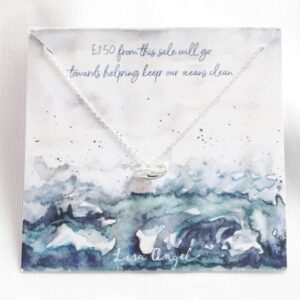 Silver Whale Necklace | Lisa Angel | Unique Gifts | Oscar & B | UK
