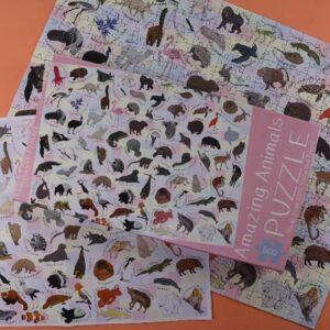 Amazing Animals Puzzle| Button and Squirt | Unique Gifts | Oscar & B | UK