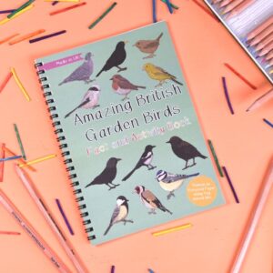Amazing British Birds Fact and Activity Book| Button and Squirt | Unique Gifts | Oscar & B | UK
