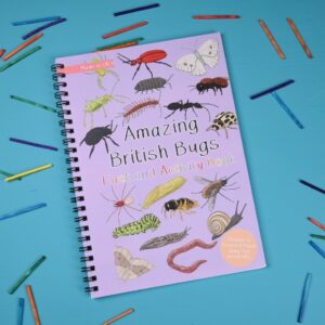 Amazing British Bugs Fact and Activity Book| Button and Squirt | Unique Gifts | Oscar & B | UK