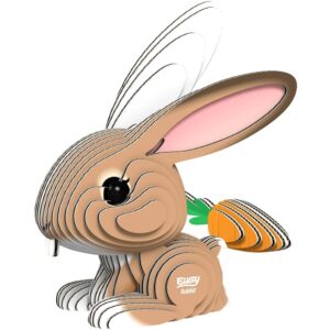 Rabbit 3D Craft Kit | Eugy | Unique Gifts | Oscar & B | UK