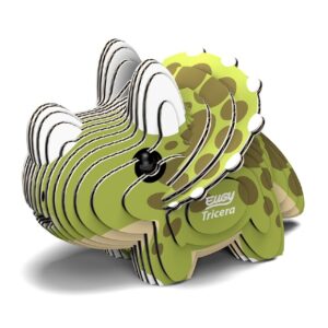 Tricera 3D Craft Kit | Eugy | Unique Gifts | Oscar & B | UK
