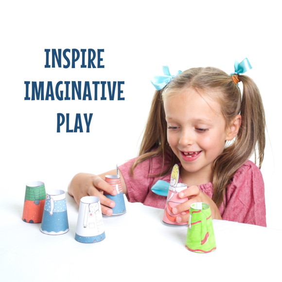 Dress-up Dolls Activity Folder | Pipity | Unique Gifts | Oscar & B | UK